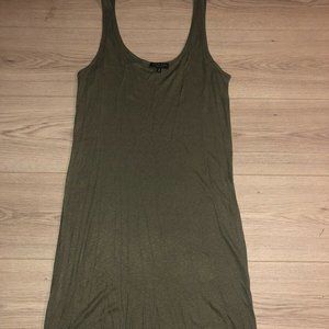 NWOT Authentic Rag & Bone Tank Dress in Green Size